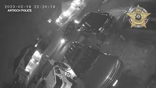 Antioch police warn of car burglars caught on camera targeting unlocked cars [upl. by Illak964]