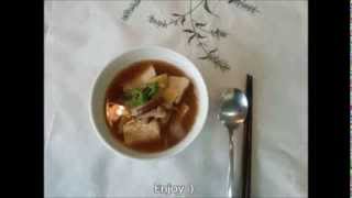 How to make korean miso soup  Doenjang Jiggae Moms recipe [upl. by Ahsinnor]