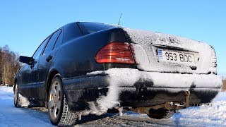 1996 MercedesBenz w210 E300D Straight Pipe Exhaust Sound [upl. by Mckenna]