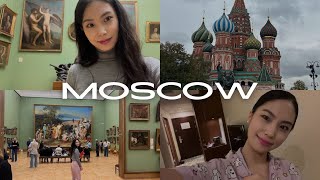 🇷🇺 MOSCOW RUSSIA VLOG  러시아 모스크바 레이오버 승무원 브이로그 [upl. by Ziguard]