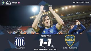 Cuartos Talleres 1 1  Boca 1 4 [upl. by Aicnatsnoc]