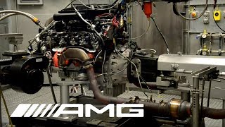 AMG 55Liter V8 Biturbo on Test Bench [upl. by Bigot]