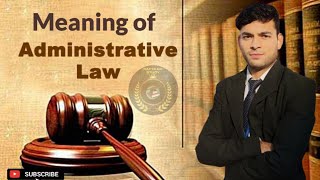 Concept of Administrative law  Administrative law  BBA LLB  MBA  LLB BA [upl. by Lledyr]