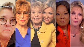 Almost All The View Hosts React To Barbara Walters Death [upl. by Anadroj335]