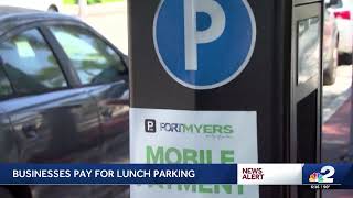 Businesses offer free parking during lunch in downtown Fort Myers [upl. by Atiseret]