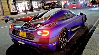 65Million 1340 HorsePower KOENIGSEGG ONE1 on the road in London [upl. by Ikciv710]