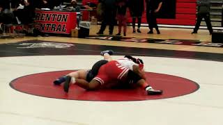 Trenton High Lady Tornadoes vs Rancocas Valley High Wrestling [upl. by Ardnosak]