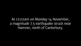 Kaikoura NZ earthquake Monday November 14  what happened in the first 48 hours  Stuffconz [upl. by Verlee]