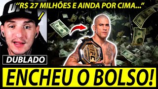 RENATO MOICANO FALA SOBRE ALEX POATAN E REVELA SALÃRIO MILIONÃRIO DO BRASILEIRO PARA LUTAR NO UFC [upl. by Nahoj]