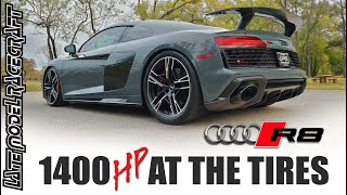 LMR Twin Turbo 1400WHP Audi R8  What A Blast [upl. by Haily]