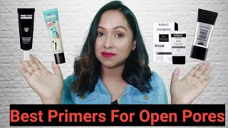 Best Primers For Open Pores And Oily Skin  Open Pores Ke Liye Best Primer [upl. by Parhe]