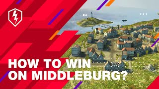 WoT Blitz Tutorial How to Win on the Middleburg Map [upl. by Dina]