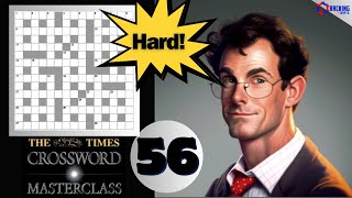 The Times Crossword Friday Masterclass Episode 56 [upl. by Auqenat]