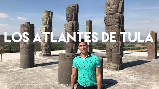 Los enigmáticos Atlantes de Tula Hidalgo  Cultura Tolteca México [upl. by Anitnahs]