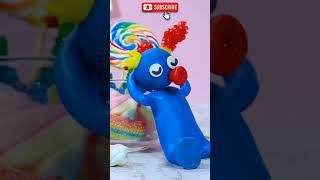 Mukbang Hubba Bubba Rock Candy Challenge mukbang stopmotion rainbowfriends shorts [upl. by Anirahs287]