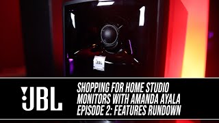 How to Shop for Studio Monitors with Amanda Ayala and JBL 3 Series Episode 2 [upl. by Garfield]