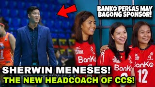 Coach Sherwin Meneses New Head Coach ng CreamlineBanko Perlas Spikers MAY BAGONG SPONSOR [upl. by Scarlet]