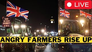 🚨 LIVE UK Farmers REBEL Against Protest Ban [upl. by Zebedee554]