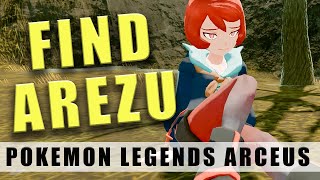 Pokémon Legends Arceus how to find Arezu in the Crimson Mirelands  Arezu location [upl. by Naitsirc643]