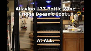 Allavino Wine Fridge Not Cooling [upl. by Ahsauqram58]