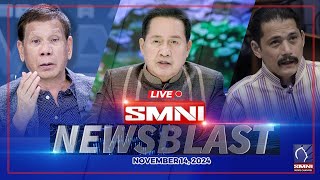 LIVE SMNI Newsblast  November 14 2024 [upl. by Ecinej]