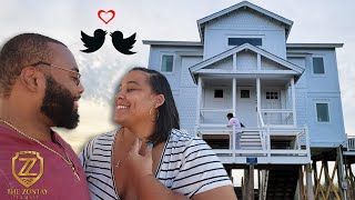 Surprising Wife With A Beach House For Her Birthday Family Vacation [upl. by Notseh712]