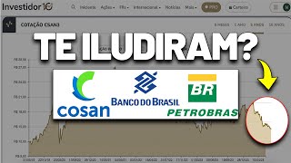 PREJUÃZO NA COSAN e DIVIDENDOS DA PETROBRAS BANCO DO BRASIL CAIXA SEGURIDADE e FERBASA [upl. by Varien]