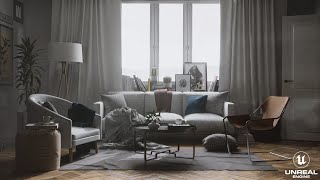 My new Archviz photoreal scene Unreal Engine 5 Lumen [upl. by Auqemahs]