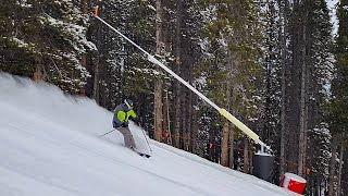 Breckenridge Ski Resort Peak 9 Colorado 1232022 [upl. by Saucy]