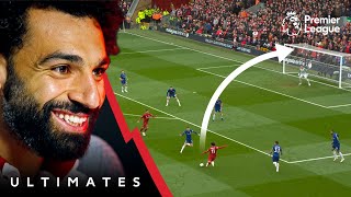 Mohamed Salah names his ULTIMATE Premier League goal for Liverpool  Man Utd Man City or Chelsea ❓ [upl. by Jakoba124]