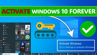 How to Activate Windows 10 permanently 2024 Latest Method Step by Step Guide [upl. by Lawley]