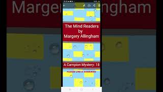 📚 18 THE MIND READERS by Margery Allingham  FULL book [upl. by Aiciruam67]