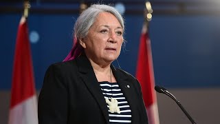 Mary Simons first speech as Canadas next governor general [upl. by Ennahgiel]