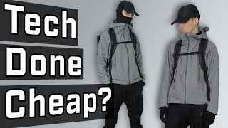 BUDGET TECHWEAR OUTFIT CHALLENGE [upl. by Normac160]