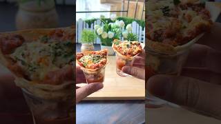 shorts Schezwan Pav Bhaji Cups easyrecipes ashortaday [upl. by Iralam]