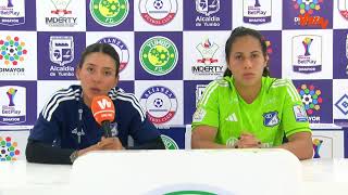 Rueda de prensa de Millonarios Femenino tras su partido ante Alianza FC [upl. by Brooking475]