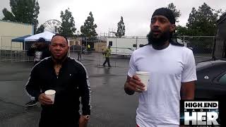 Nipsey Hussle Says He Isnt Hiding Game Doin What Works For Him [upl. by Onaireves]