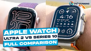 Apple Watch Series 10 vs Apple Watch Ultra 2 [upl. by Zsolway]