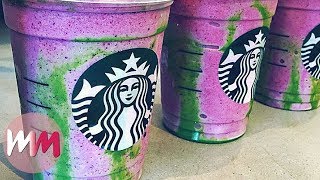 Top 10 Starbucks Secret Menu Items [upl. by Anirbas]