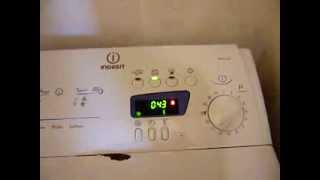 Indesit WITE127 Shoes Wash [upl. by Sinnoda]