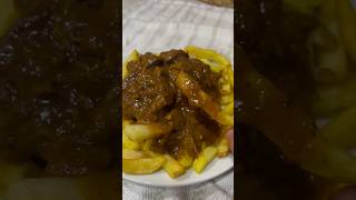 Very delicious meat stew with curry meatsauce meat deliciusfood meatrecipes foodshorts food [upl. by Asia804]