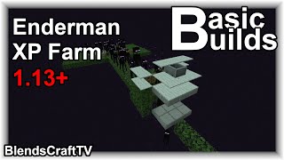 Enderman XP Farm  Minecraft Java 113 [upl. by Iek]