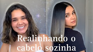 COMO BAIXAR O VOLUME DO CABELO  realinhamento capilar PSBeauty by Paola Santana [upl. by Waldner]