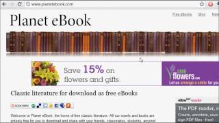 How to Get Free Ebooks For Your Nook Color or Kindle [upl. by Annahs]