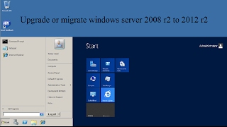 How to upgrade or migrate windows server 2008 r2 to 2012 r2 [upl. by Hanway]