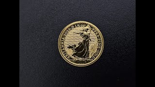 Review of the 14 Oz Gold Britania Bullion Coin [upl. by Asiled]