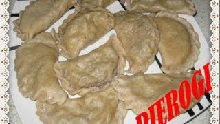 Gotowanie Pierogi z pieczarkami kurczakiem i miesem wolowym Jak zrobic [upl. by Sollie]