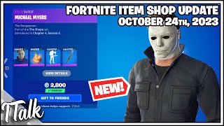 Fortnite Item Shop NEW MICHAEL MYERS SKIN October 24th 2023 Fortnite Battle Royale [upl. by Chappie]