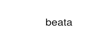 How to pronounce beata [upl. by Yrrem]