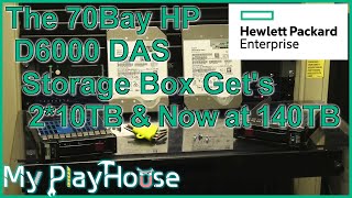 140TB in the HP DAS with Windows Storage Spaces  919 [upl. by Esil450]